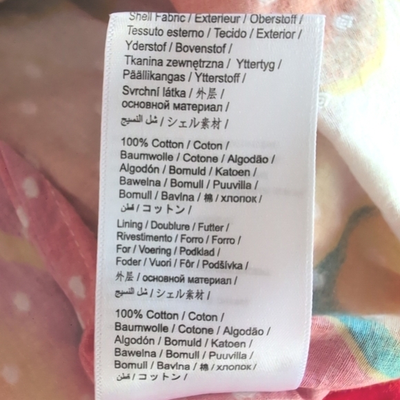 Farm Rio Floral Print Cotton Mini Dress Size Medium - Picture 11 of 12